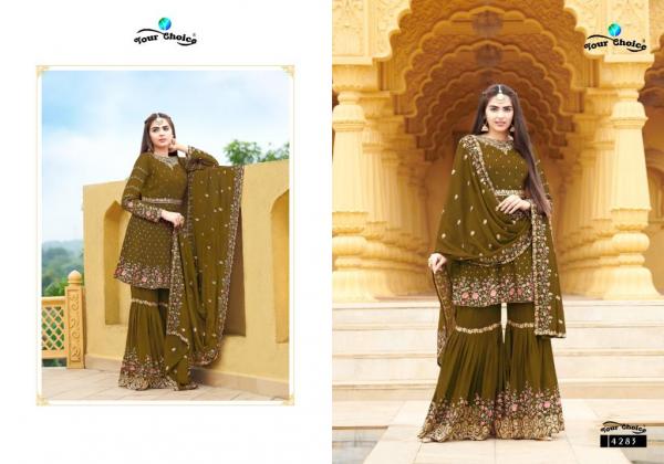 Your Choice Zaraa Hit Georgette Wear Designer Salwar Suits